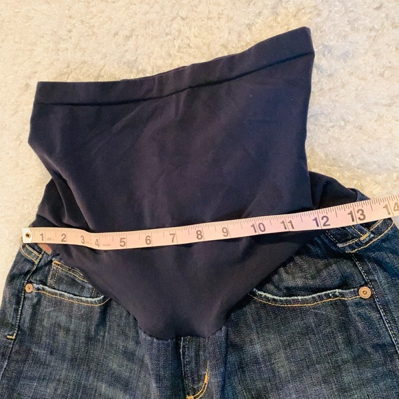 Citizen of Humanity A Pea in a Pod maternity bootcut denim jeans w/ bel… - Picture 13 of 16